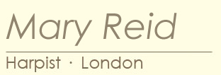 Mary Reid: Harpist – London